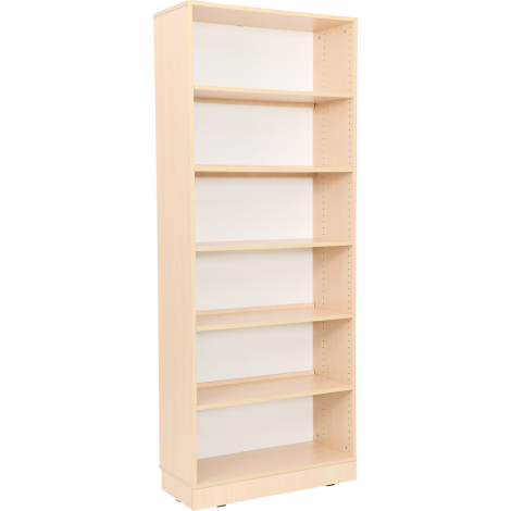 Biblioteca Grande 223 cm inaltime, culoare alb, gradinita si scoala