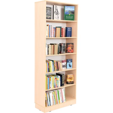 Biblioteca Grande 223 cm inaltime, culoare artar, gradinita si scoala - poza 2