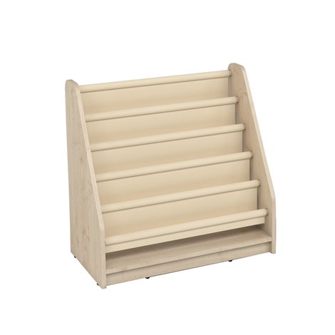 Biblioteca spatioasa cu rafturi din material textil, 80 x 45 x 80 cm, ideala pentru gradinita