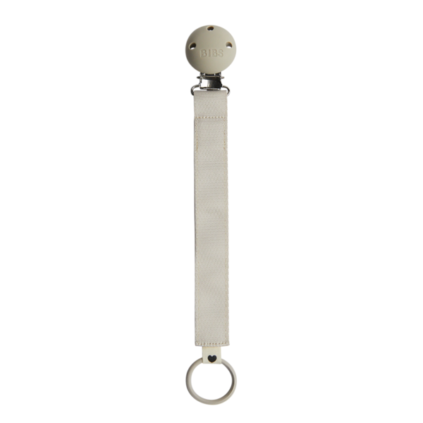 BIBS - Lantisor clip Ribbon pentru suzeta, Sand