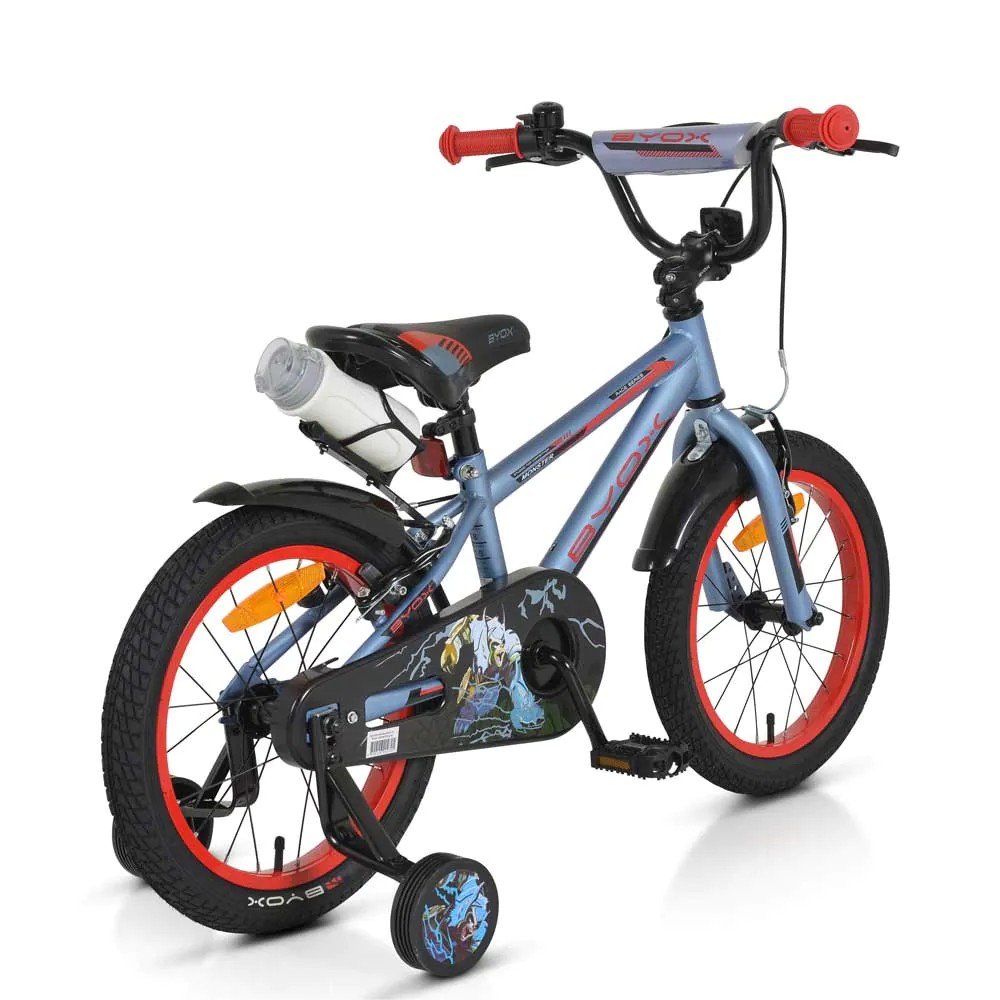 Bicicleta Byox Monster 16 inch 2024 Gri - poza 3