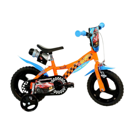 Bicicleta copii 12 - hot wheels - poza 1