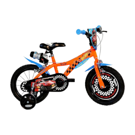 Bicicleta copii 16 - hot wheels - poza 1