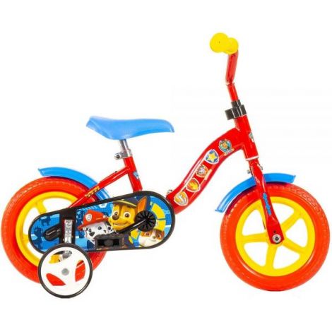 Bicicleta copii 2-3 ani, 10 inch, Paw Patrol, Dino Bikes DB108LPW - poza 1