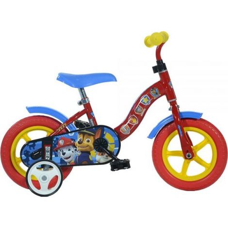 Bicicleta copii 2-3 ani, 10 inch, Paw Patrol, Dino Bikes DB108LPW - poza 2