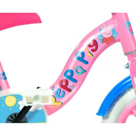 Bicicleta copii 2-3 ani, 10 inch, Peppa Pig, Dino Bikes DB108LPIG - poza 3