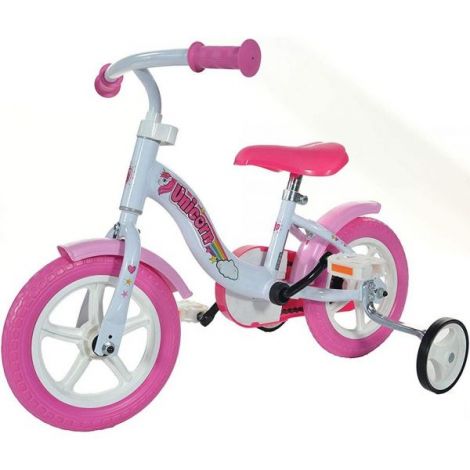 Bicicleta copii 2-3 ani, 10 inch, Unicorn, Dino Bikes DB108LUN - poza 3