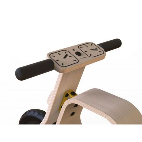 Bicicleta copii 2-5 ani, fara pedale, Din Lemn Natural Rideme Mamatoyz, MamaToyz MtyzRideMe - poza 5