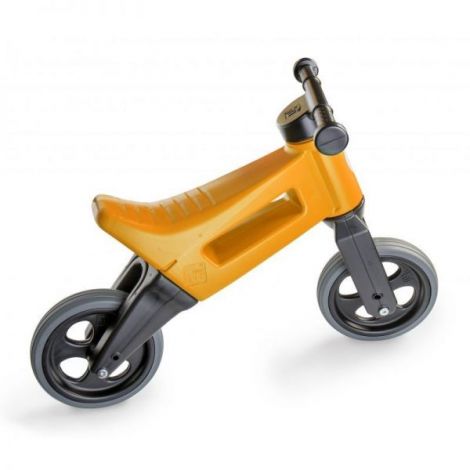 Bicicleta copii 2-5 ani, fara pedale, Funny Wheels Rider Sport In Orange, FUNNY WHEELS RIDER 410 00092 - poza 2