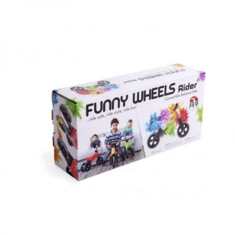 Bicicleta copii 2-5 ani, fara pedale, Funny Wheels Rider Sport In Orange, FUNNY WHEELS RIDER 410 00092 - poza 3