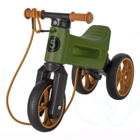 Bicicleta copii 2-5 ani, fara pedale, Funny Wheels Rider Supersport In Khaki, FUNNY WHEELS RIDER FWSSKHAKI - poza 1