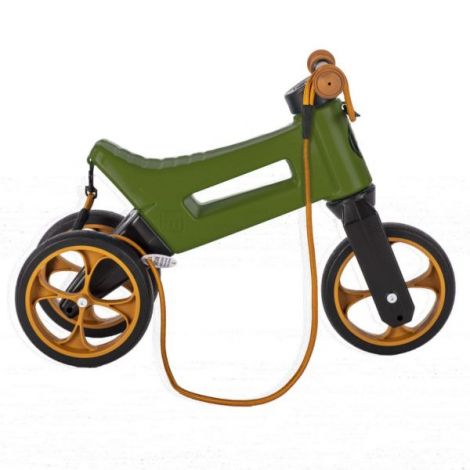 Bicicleta copii 2-5 ani, fara pedale, Funny Wheels Rider Supersport In Khaki, FUNNY WHEELS RIDER FWSSKHAKI - poza 3