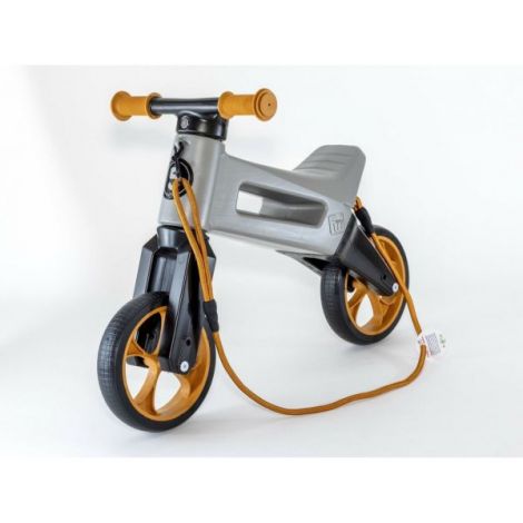 Bicicleta copii 2-5 ani, fara pedale, Funny Wheels Rider Supersport In Matte Grey, FUNNY WHEELS RIDER FW517429 - poza 4