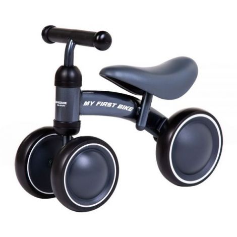 Bicicleta copii 2-5 ani, fara pedale, Gri, CHILDHOME CHCWBBNG - poza 1