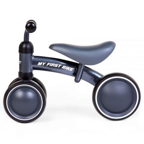 Bicicleta copii 2-5 ani, fara pedale, Gri, CHILDHOME CHCWBBNG - poza 3