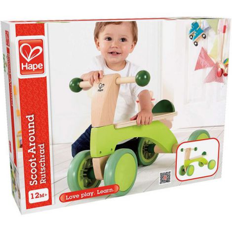 Bicicleta copii 2-5 ani, fara pedale, Hape Bicicleta, HAPE HapeE0101 - poza 1