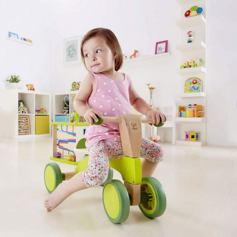 Bicicleta copii 2-5 ani, fara pedale, Hape Bicicleta, HAPE HapeE0101 - poza 3