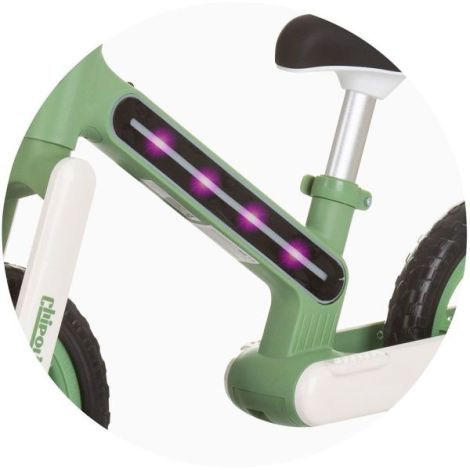 Bicicleta copii 2-5 ani, fara pedale, Spark Green, Chipolino DIKSK02402GR - poza 4