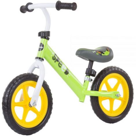 Bicicleta copii 2-5 ani, fara pedale, Speed Green, Chipolino DIKSD0212GR - poza 1