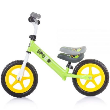 Bicicleta copii 2-5 ani, fara pedale, Speed Green, Chipolino DIKSD0212GR - poza 2