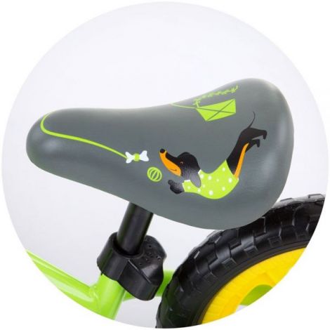 Bicicleta copii 2-5 ani, fara pedale, Speed Green, Chipolino DIKSD0212GR - poza 3