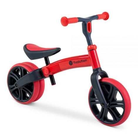 Bicicleta copii 2-5 ani, fara pedale, Yvolution Y Velo Junior Red, YVOLUTION YVYT16R2 - poza 1