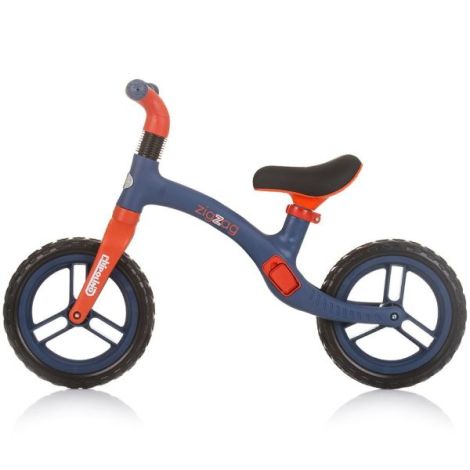 Bicicleta copii 2-5 ani, fara pedale, Zig Zag Blue Red, Chipolino DIKZZ02401BR - poza 2