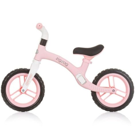 Bicicleta copii 2-5 ani, fara pedale, Zig Zag Pink, Chipolino DIKZZ02405PI - poza 2