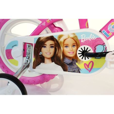 Bicicleta copii 3-5 ani, 12 inch, Barbie, Dino Bikes DB612GL02BA - poza 3