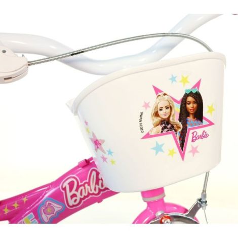 Bicicleta copii 3-5 ani, 12 inch, Barbie, Dino Bikes DB612GL02BA - poza 4