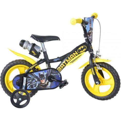 Bicicleta copii 3-5 ani, 12 inch, Batman, Dino Bikes DB612LBT - poza 1
