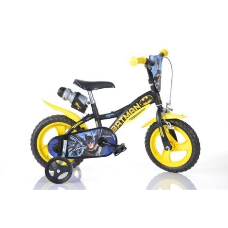 Bicicleta copii 3-5 ani, 12 inch, Batman, Dino Bikes DN612BAT - poza 2