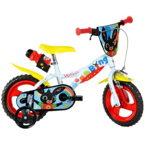 Bicicleta copii 3-5 ani, 12 inch, Bing, Dino Bikes DB612L05BG - poza 1