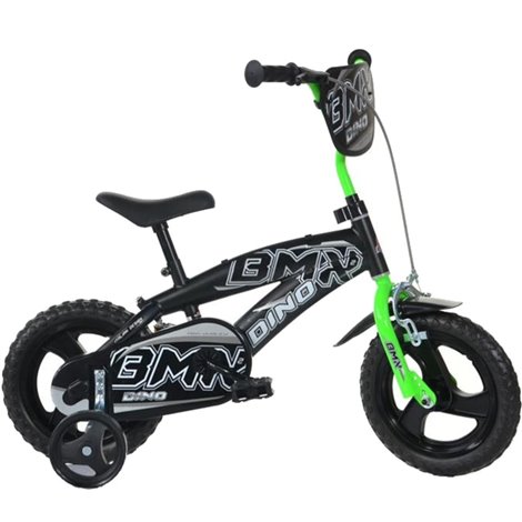 Bicicleta copii 3-5 ani, 12 inch, Bmx, Dino Bikes DN125XLV - poza 1
