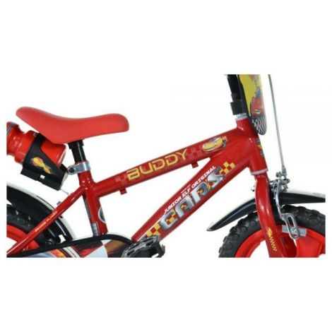 Bicicleta copii 3-5 ani, 12 inch, Cars, Dino Bikes DB412ULCR - poza 3