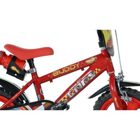 Bicicleta copii 3-5 ani, 12 inch, Cars, Dino Bikes DB412ULCR - poza 3