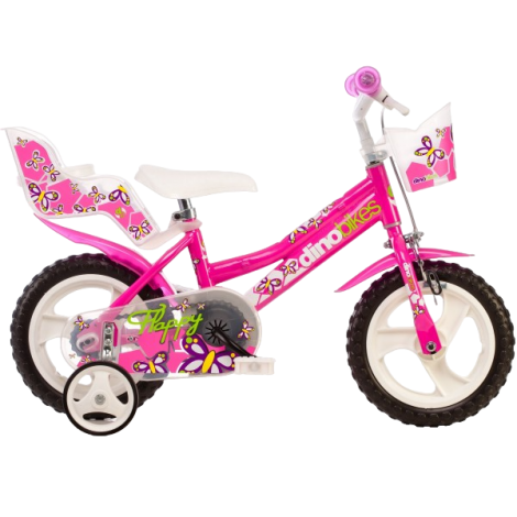 Bicicleta copii 3-5 ani, 12 inch, Dino Bikes DN126RLN - poza 1