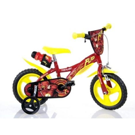 Bicicleta copii 3-5 ani, 12 inch, Flash , Dino Bikes DN612FH - poza 1