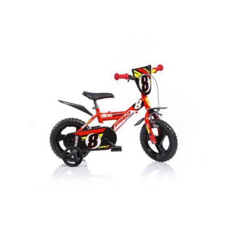 Bicicleta copii 3-5 ani, 12 inch, Gln, Dino Bikes DB123GLN06 - poza 1