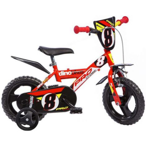Bicicleta copii 3-5 ani, 12 inch, Gln, Dino Bikes DB123GLN06 - poza 3