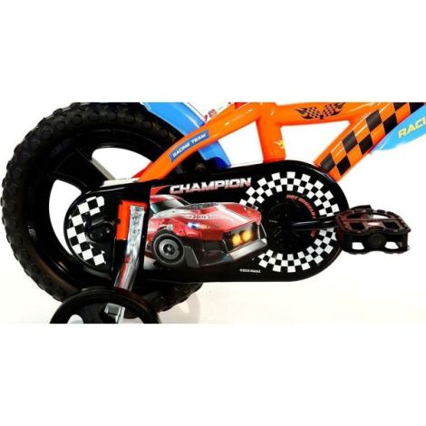 Bicicleta copii 3-5 ani, 12 inch, Hot Wheels, Dino Bikes DB612LHW - poza 3
