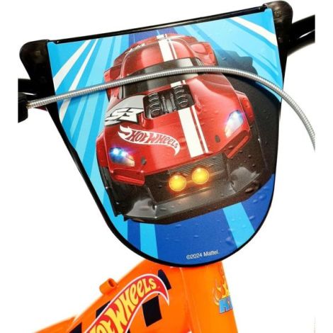 Bicicleta copii 3-5 ani, 12 inch, Hot Wheels, Dino Bikes DB612LHW - poza 5