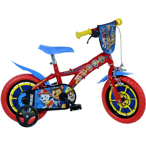 Bicicleta copii 3-5 ani, 12 inch, Paw Patrol , Dino Bikes DN612PW - poza 1