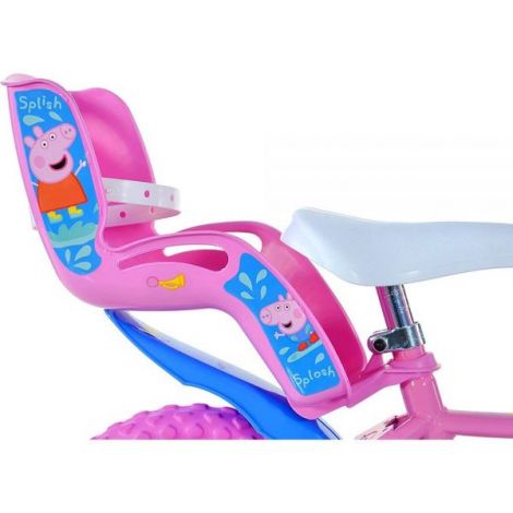 Bicicleta copii 3-5 ani, 12 inch, Peppa Pig, Dino Bikes DB124RLPGS - poza 5
