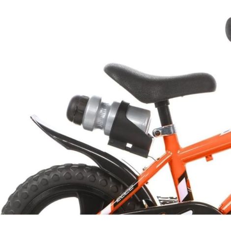 Bicicleta copii 3-5 ani, 12 inch, Portocaliu, Dino Bikes DB412UL26R88 - poza 2