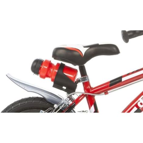 Bicicleta copii 3-5 ani, 12 inch, Rosu, Dino Bikes DB412US06 - poza 2