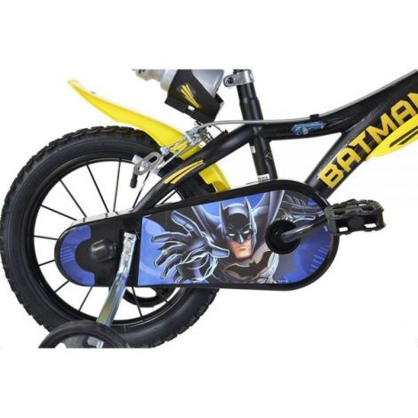 Bicicleta copii 3-5 ani, 14 inch, Batman, Dino Bikes DB614BT - poza 3