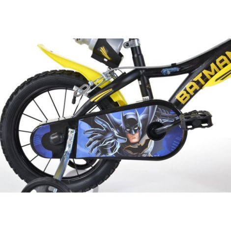 Bicicleta copii 3-5 ani, 14 inch, Batman, Dino Bikes DB614BT - poza 2