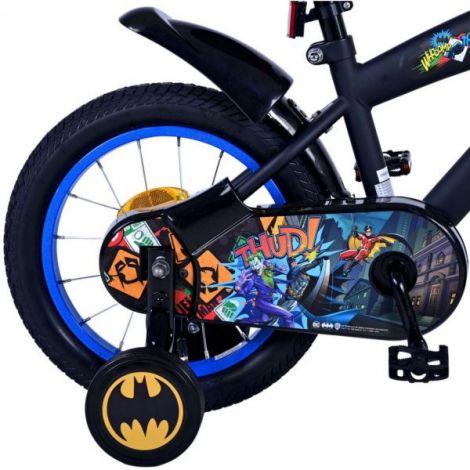 Bicicleta copii 3-5 ani, 14 inch, Batman , EandL CYCLES 21530SACB - poza 3