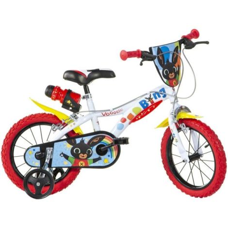 Bicicleta copii 3-5 ani, 14 inch, Bing, Dino Bikes DB61405BG - poza 1